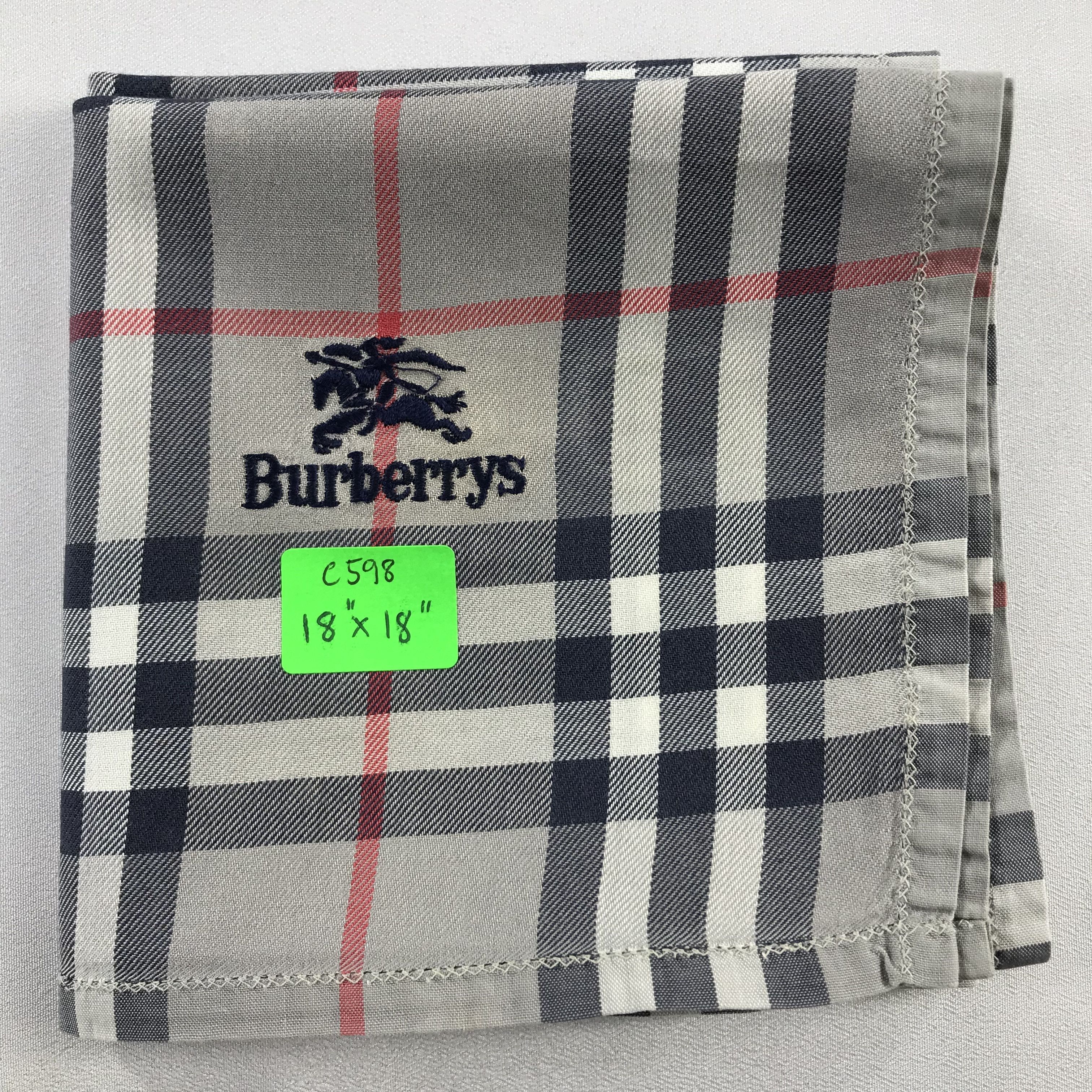 Burberry Burberry Handkerchief / Bandana / Neckerchief C598 Size ONE SIZE - 7 Thumbnail