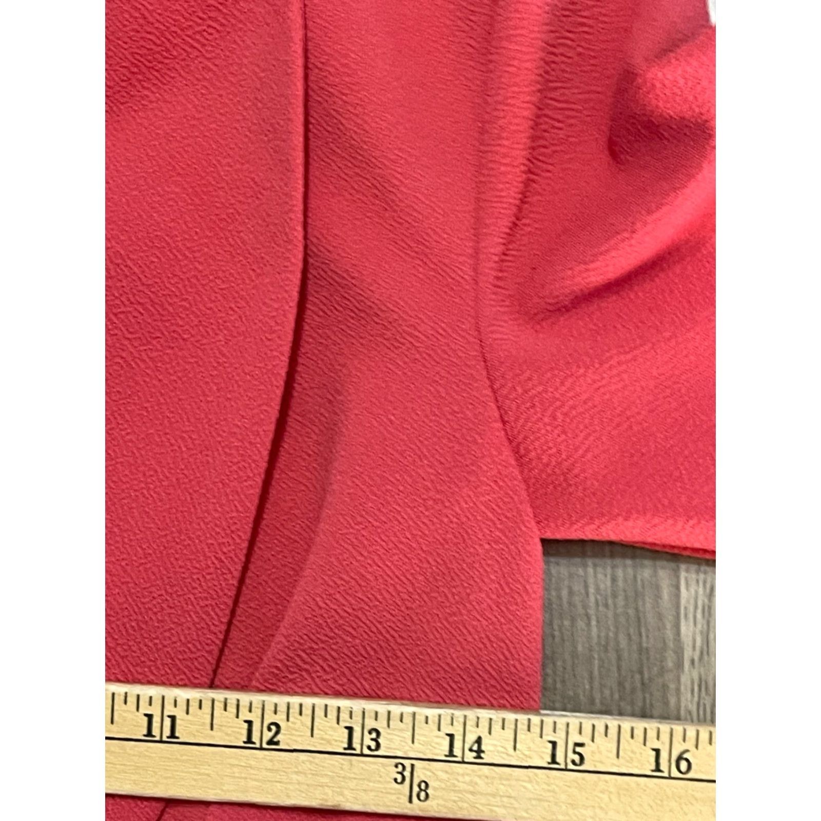 Vintage Maurices Jacket Women's XS Pink Open Blazer Long Sleeve Pockets Casual Size XS / US 0-2 / IT 36-38 - 6 Thumbnail