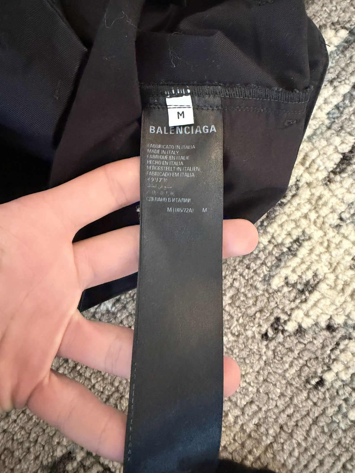 Balenciaga black Balenciaga Lost Tape Flared Size US 34 / EU 50 - 10 Thumbnail