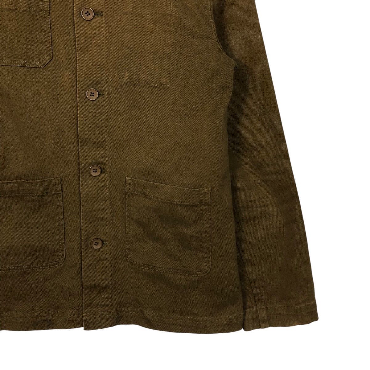 Japanese Brand 📌Vintage Chore Work Jacket Peace Now Duck Canvas Size US M / EU 48-50 / 2 - 6 Thumbnail