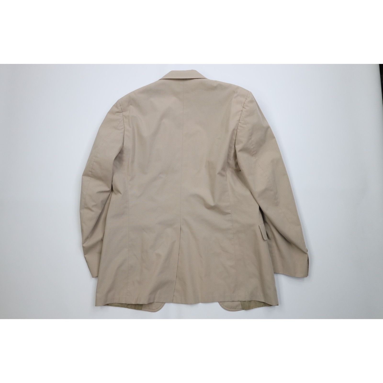 Saks Fifth Avenue Vintage 70s Saks Fifth Avenue 2 Piece Rayon Gabardine Suit Size 42R - 7 Thumbnail