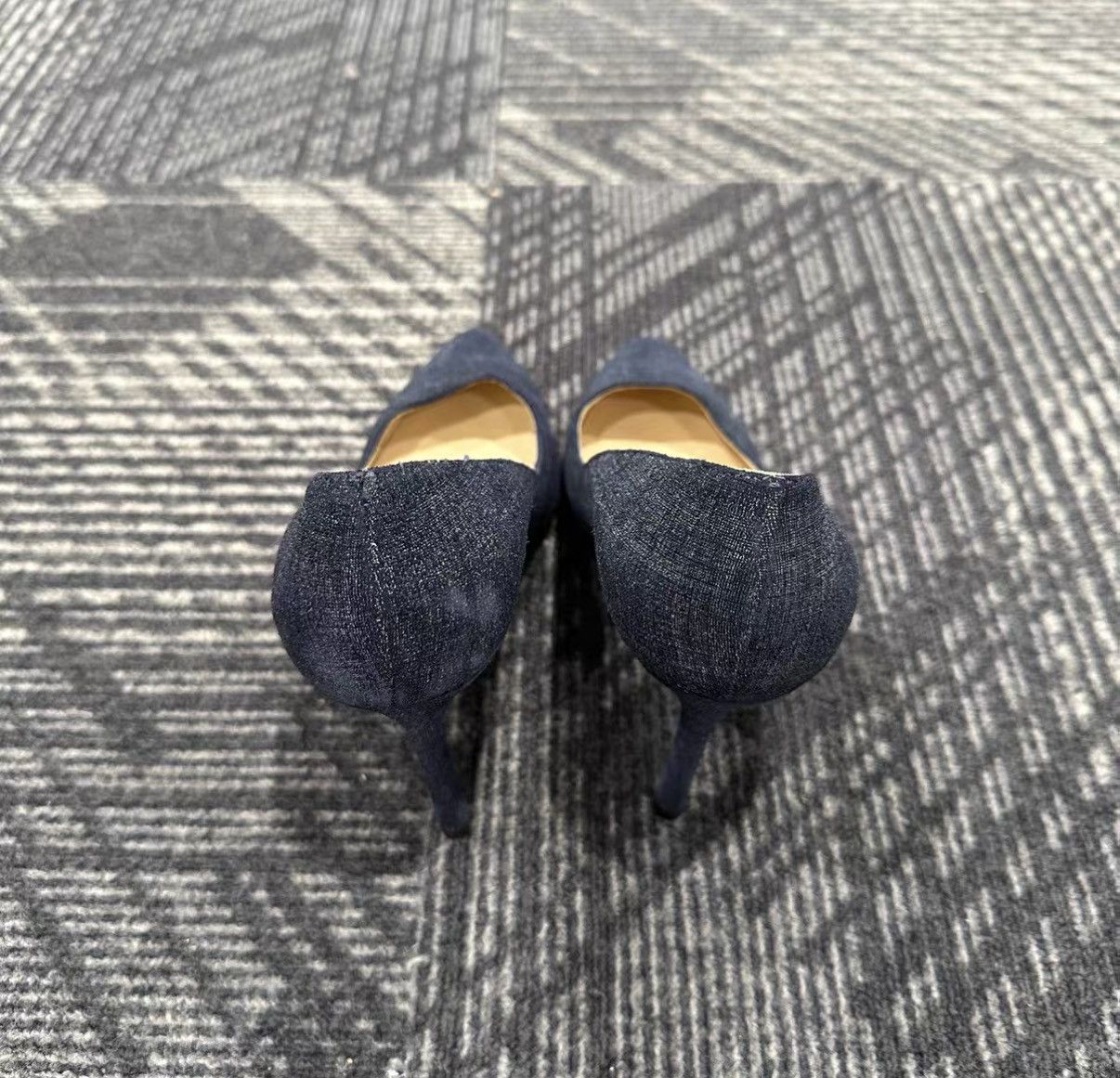 Jimmy Choo Jimmy Choo Denim High Heels J42 Size US 6.5 / IT 36.5 - 3 Thumbnail