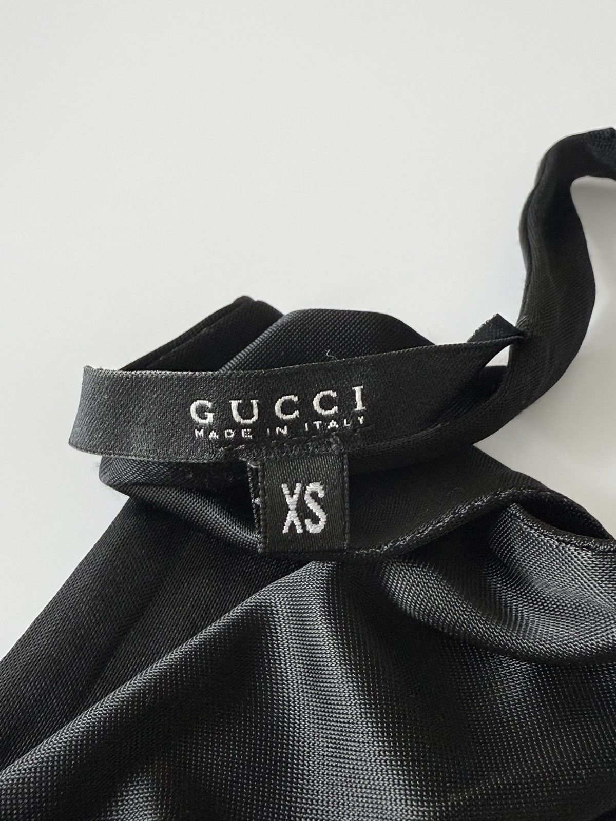 Gucci Gucci by Tom Ford 2003 Plunging Deep Tank Top Size XS / US 0-2 / IT 36-38 - 8 Thumbnail