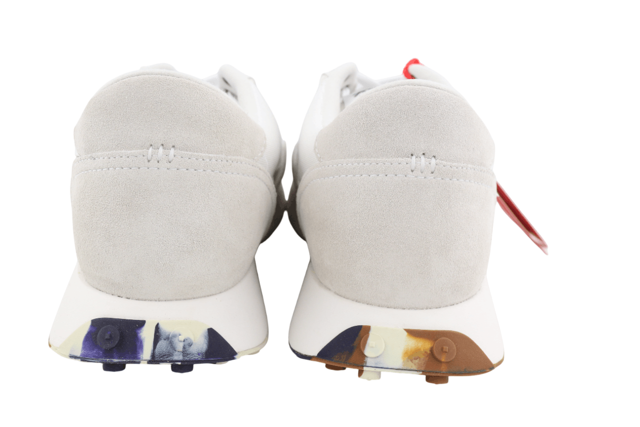 Diesel S-RACER-LC EU41 White Suede Leather 40566 Size US 8 / EU 41 - 9 Thumbnail
