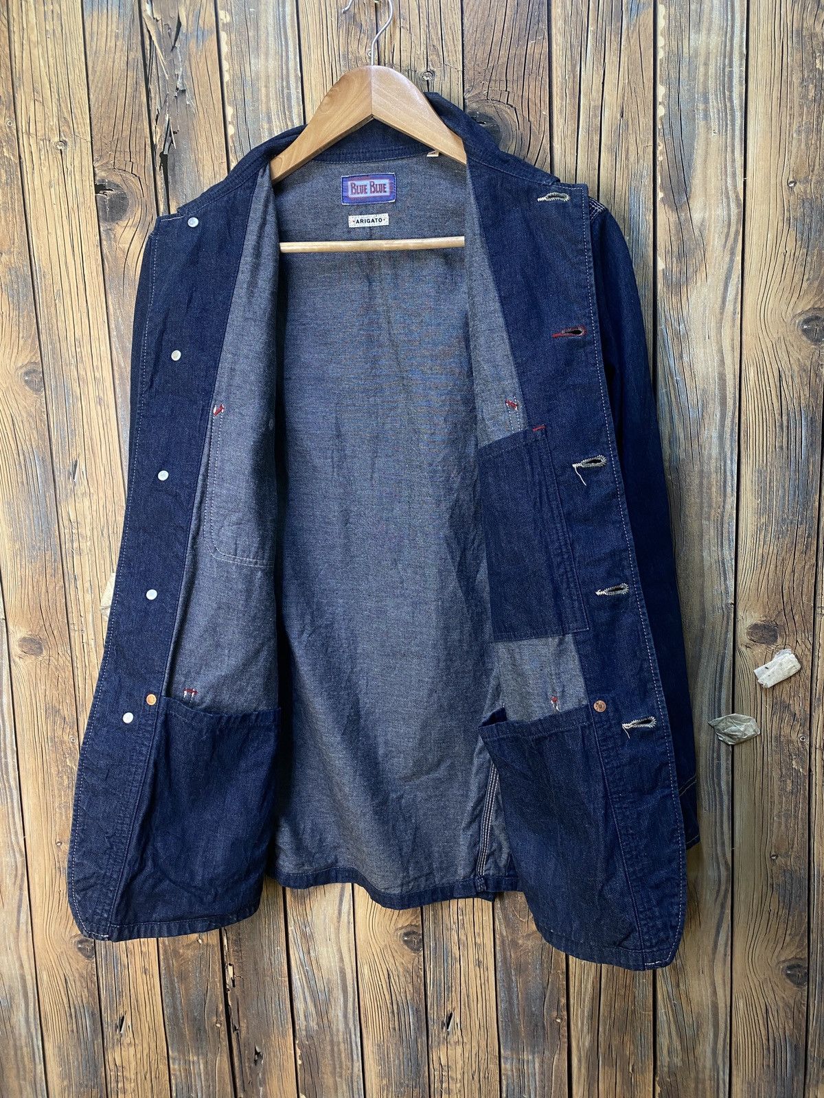 Blue Blue Japan × If Six Was Nine Blue blue japan denim jacket Size US XS / EU 42 / 0 - 3 Thumbnail