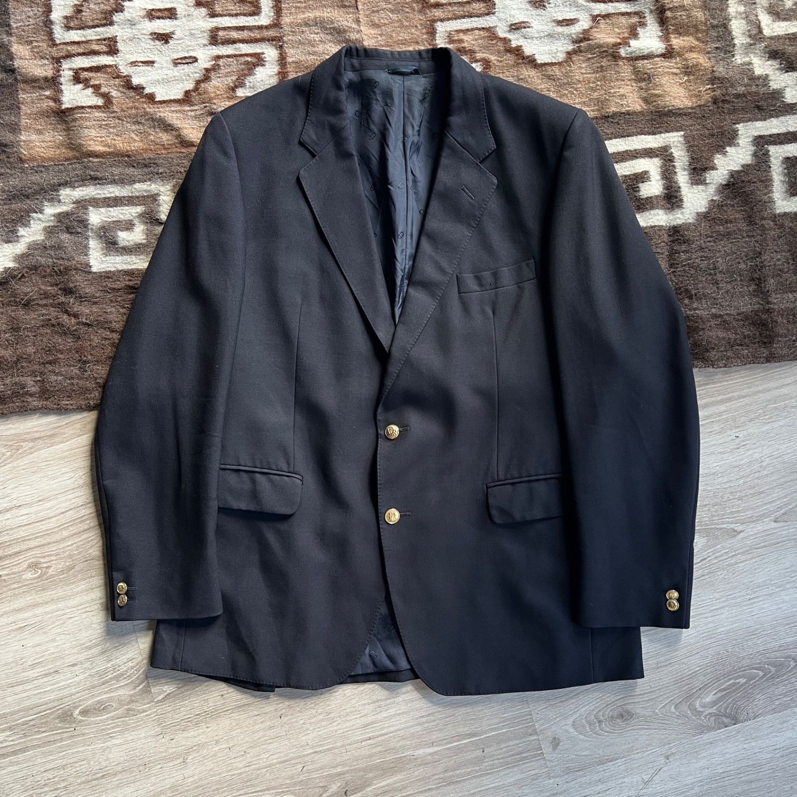 Dior Vintage Christian Dior Monsieur Blazer Jacket 9534AC Size US M / EU 48-50 / 2 - 1 Thumbnail