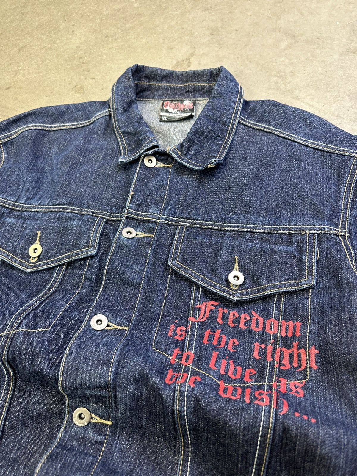Southpole South Pole Y2K Denim Jacket XL Size US XL / EU 56 / 4 - 4 Thumbnail