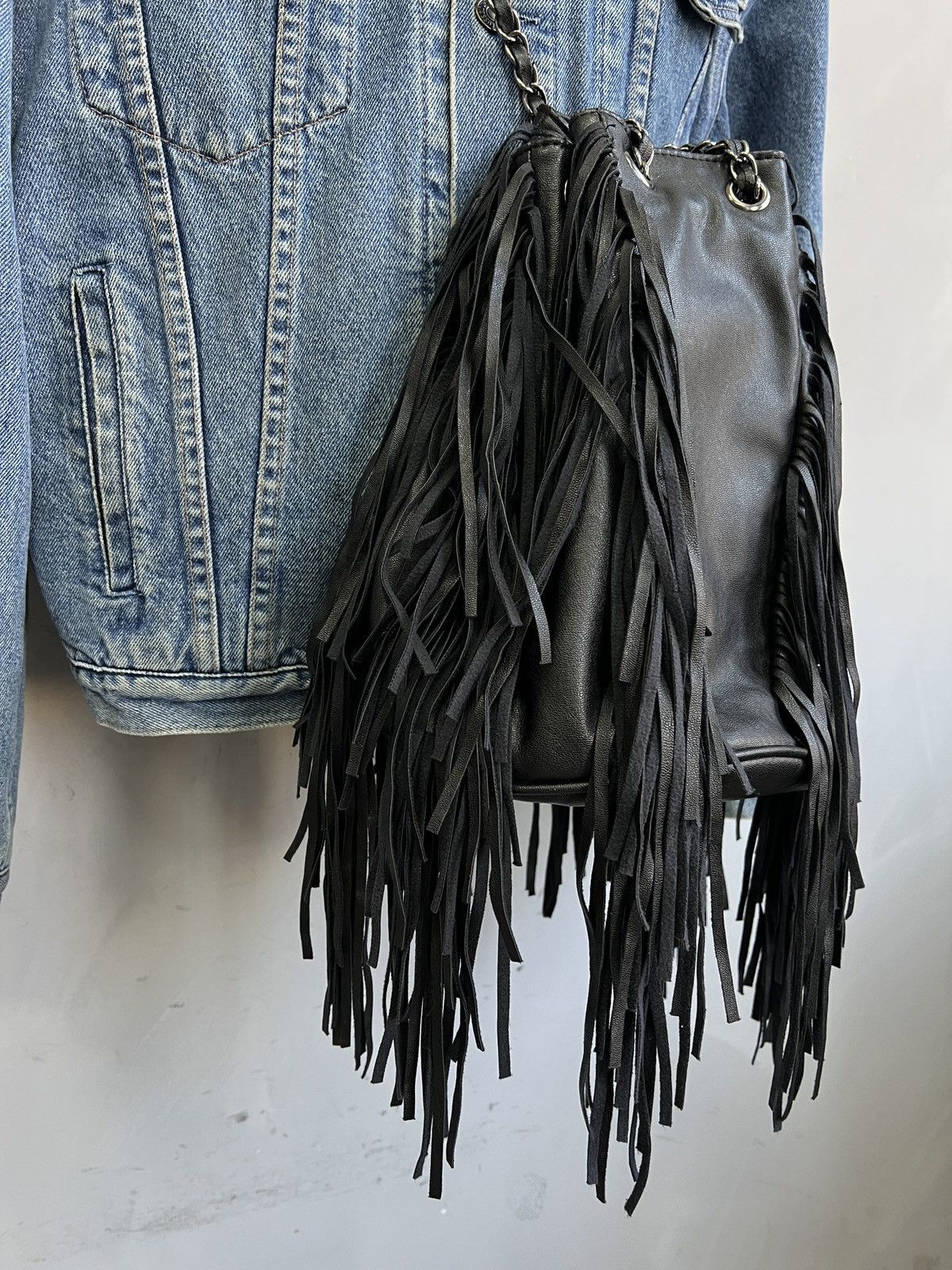KMRii Western kmrii style leather gothic leather bag shoulder y2k Size ONE SIZE - 2 Thumbnail
