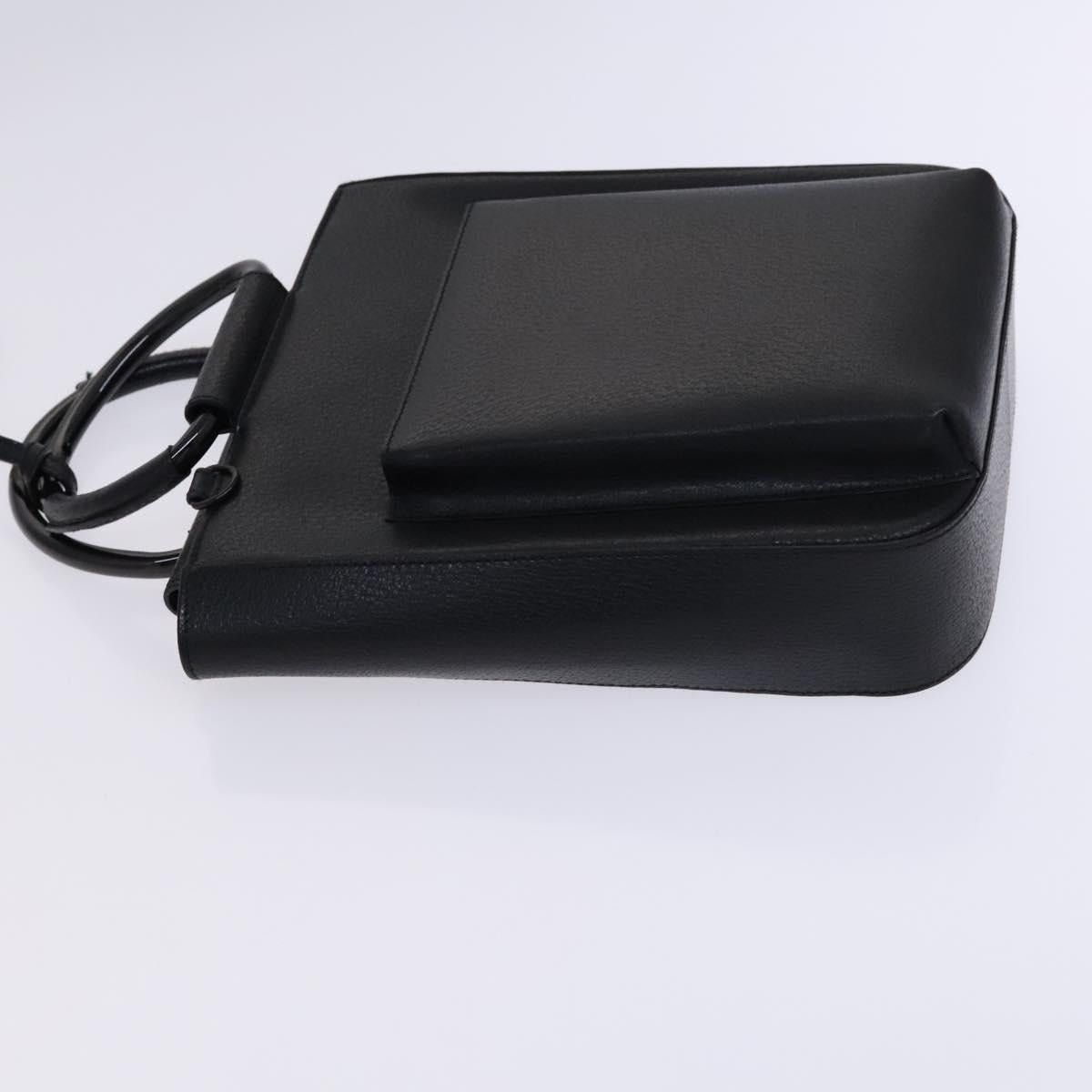 Gucci GUCCI Hand Bag Leather Black Size ONE SIZE - 4 Thumbnail