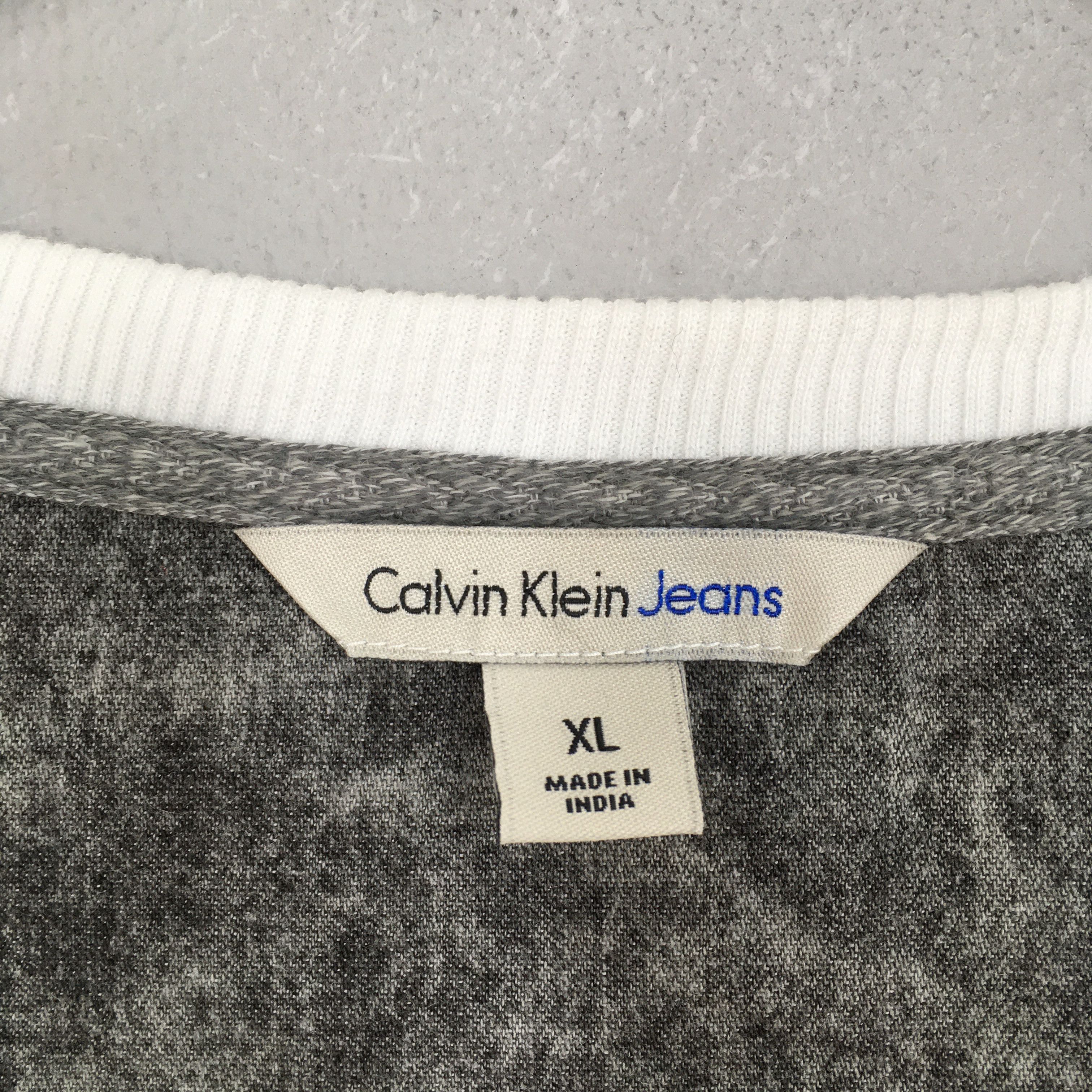 Calvin Klein × Vintage Vintage Calvin Klein Jeans Sweatshirt XLarge Size US XL / EU 56 / 4 - 5 Thumbnail
