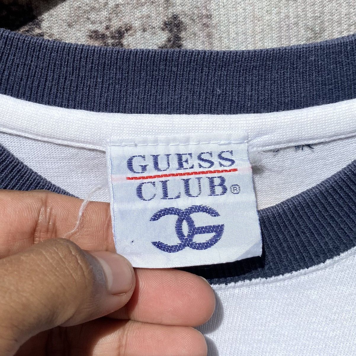 Guess × Vintage Vintage Guess Club Shirt Embroidery Spellout Guess Club Size US L / EU 52-54 / 3 - 13 Thumbnail
