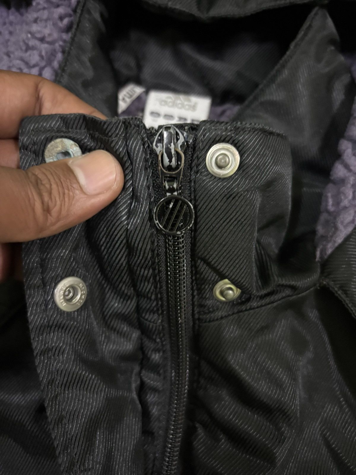 Adidas Adidas Clima Proof Parkas Fleece Quilted Hoodie Size US M / EU 48-50 / 2 - 16 Thumbnail