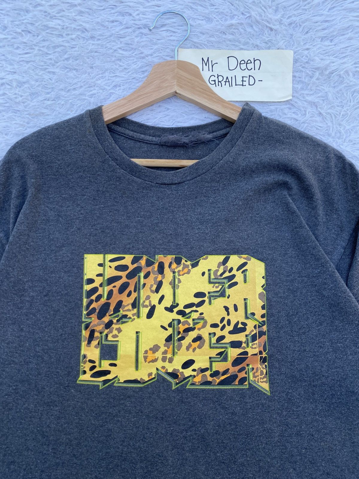 Undercover AW2001 Undercover ‘Leopard Logo’ Graphic T-Shirt Size US L / EU 52-54 / 3 - 7 Thumbnail