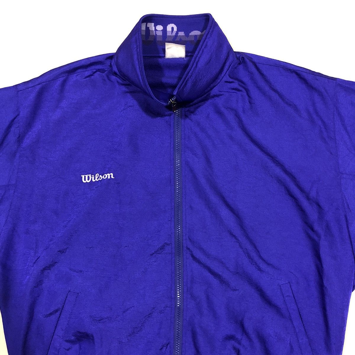 Vintage × Wilson VINTAGE Y2K WILSON Embroidered Logo Light Jacket Size US M / EU 48-50 / 2 - 2 Thumbnail