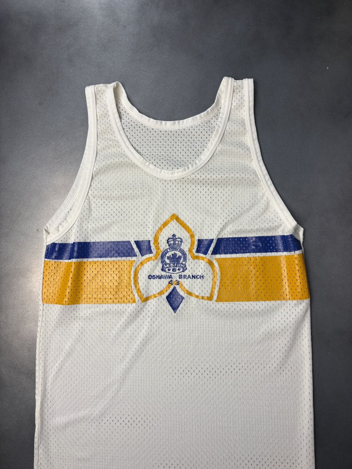 Vintage 1980s Vintage Pinney Mesh Tanktop Sportswear Oshawa Practice Size US S / EU 44-46 / 1 - 4 Thumbnail