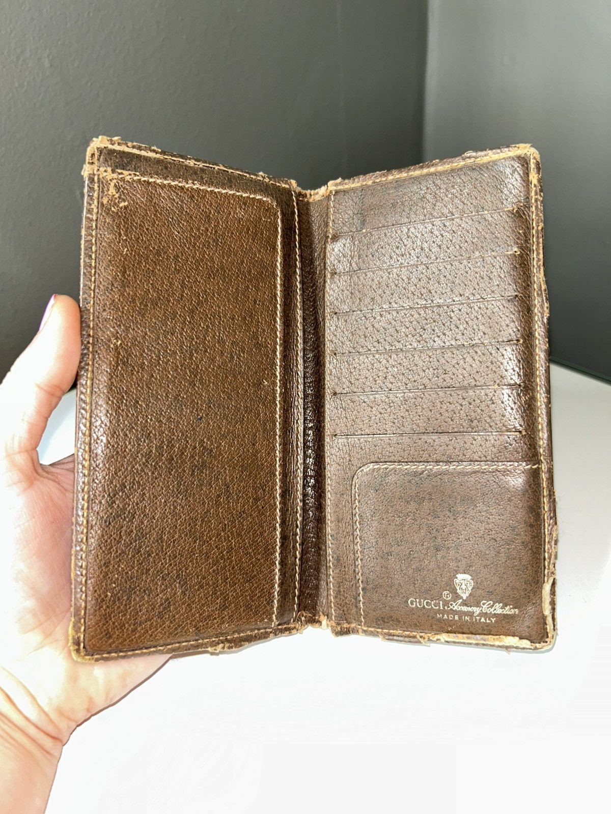 Gucci Gucci GG Monogram Canvas Wallet 01•03•713 (Project Piece) Size ONE SIZE - 3 Thumbnail