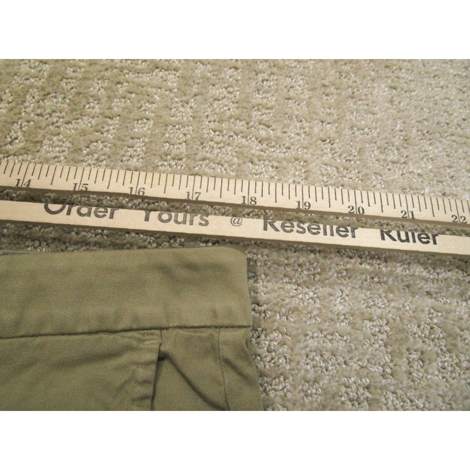 Tommy Bahama Tommy Bahama Shorts Men 35 Brown Lightweight Chino Stretch Pima Cotton Casual Size US 35 - 3 Thumbnail