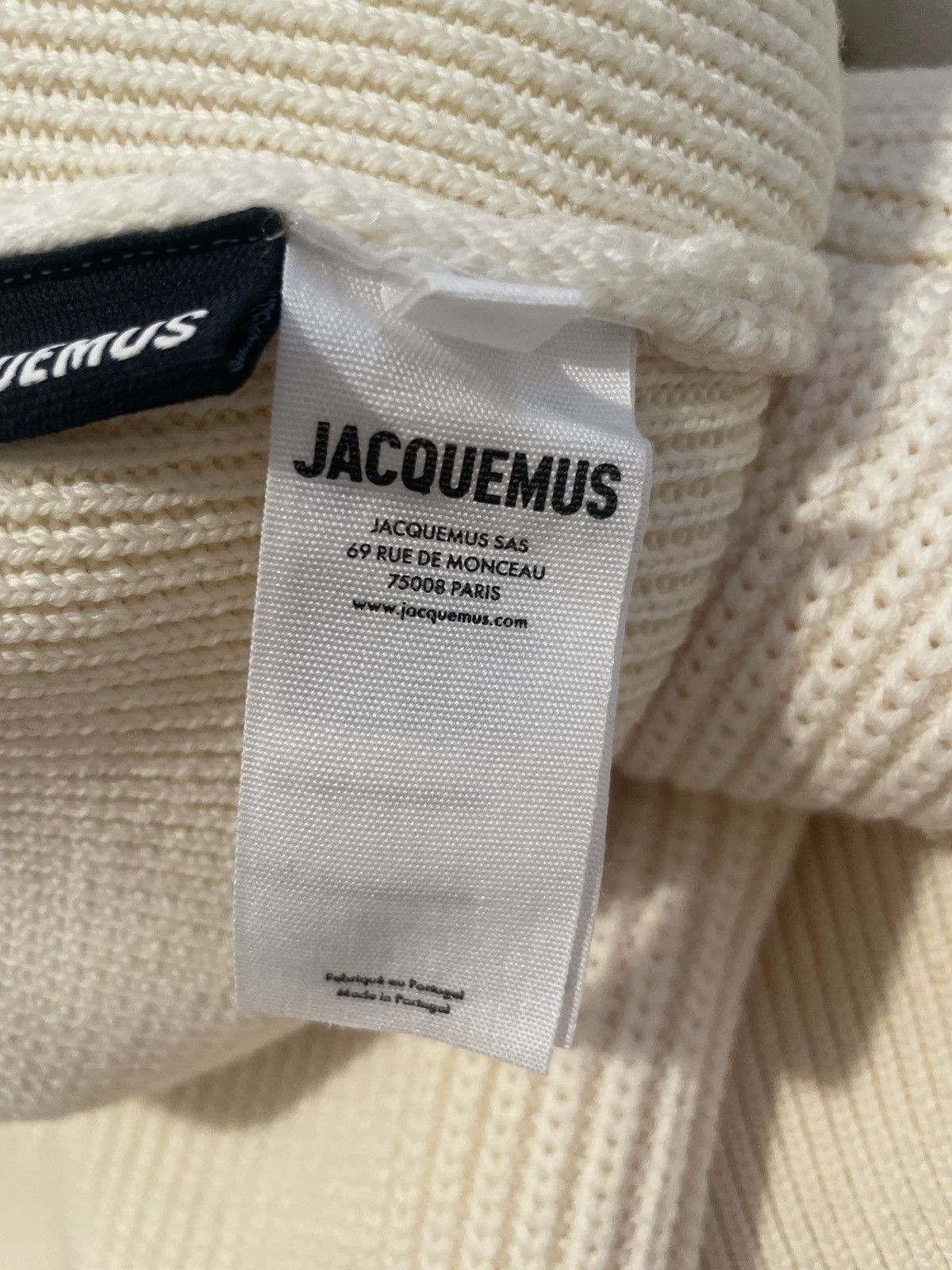 Jacquemus Jacquemus off-white sweater Size XS / US 0-2 / IT 36-38 - 4 Thumbnail