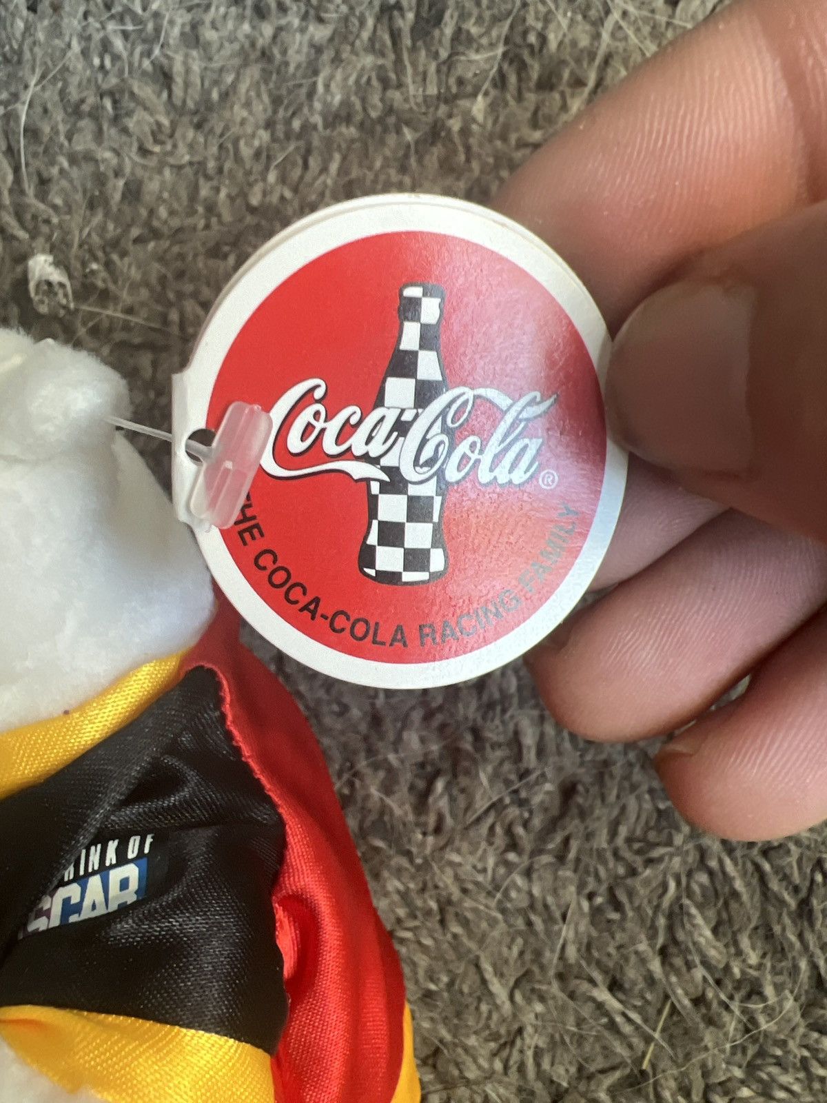 Coca Cola 1999 Coca-Cola NASCAR Bill Elliott Plush Size ONE SIZE - 4 Thumbnail