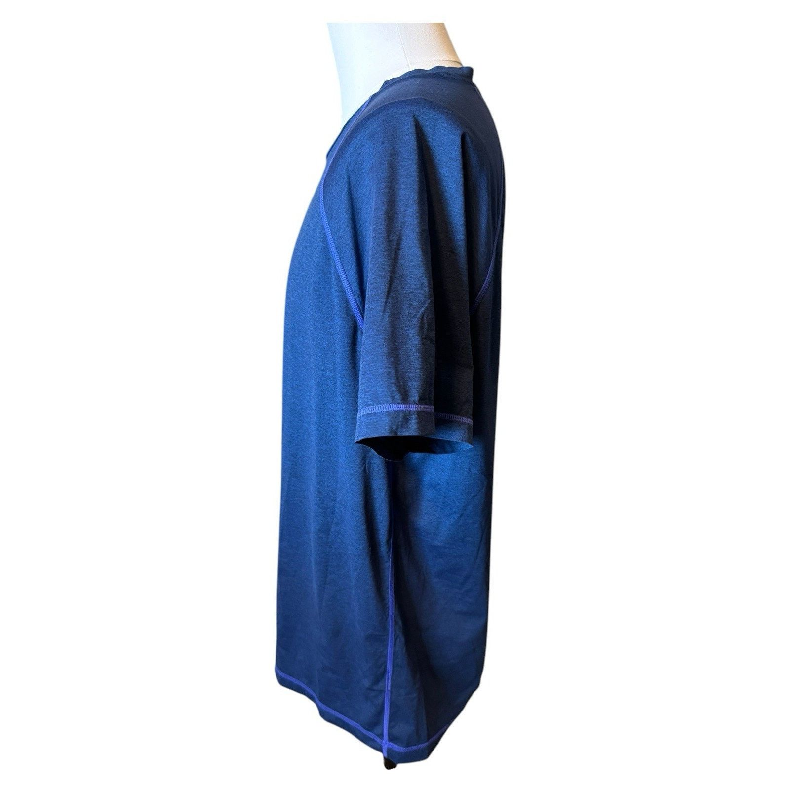 Rhone Rhone Peloton Tech Athletic Workout Performance T Shirt Blue Size US XL / EU 56 / 4 - 7 Thumbnail