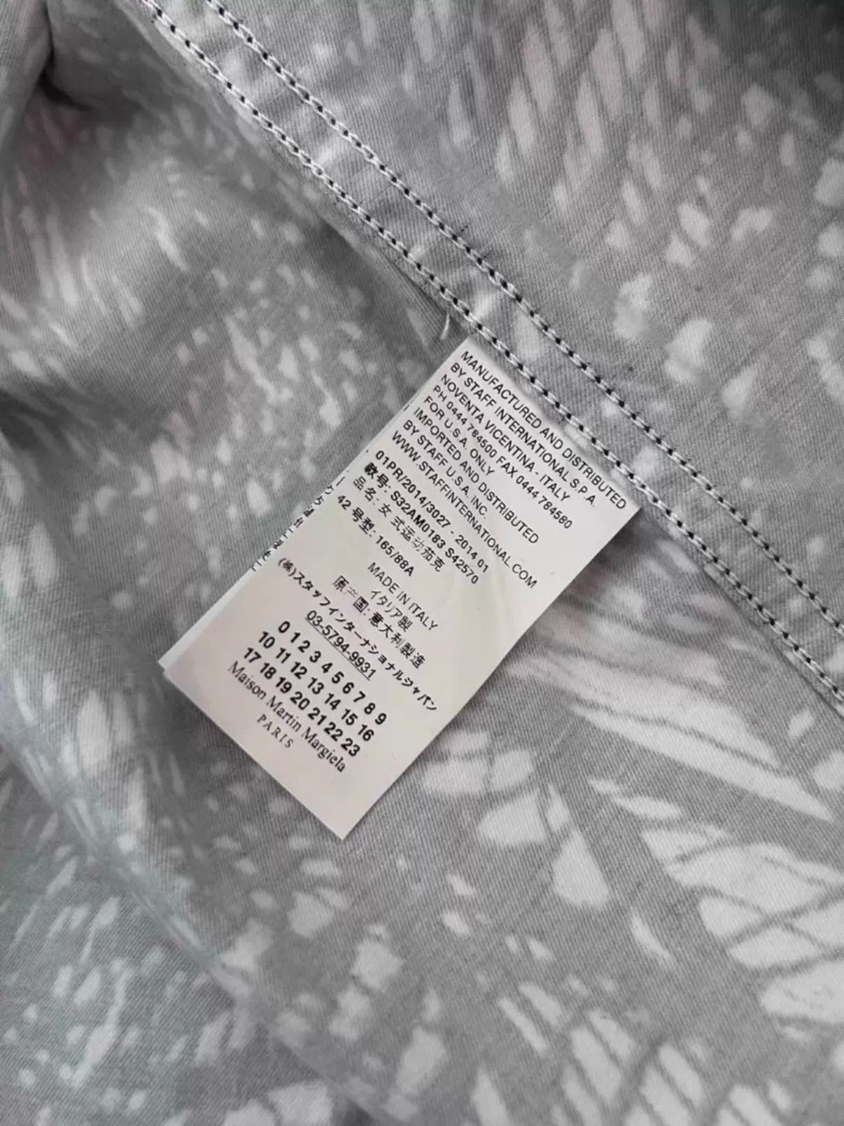 MM6 MM6 S/S14 Women's BW Snake Print Jacket 42 Size M / US 6-8 / IT 42-44 - 4 Thumbnail