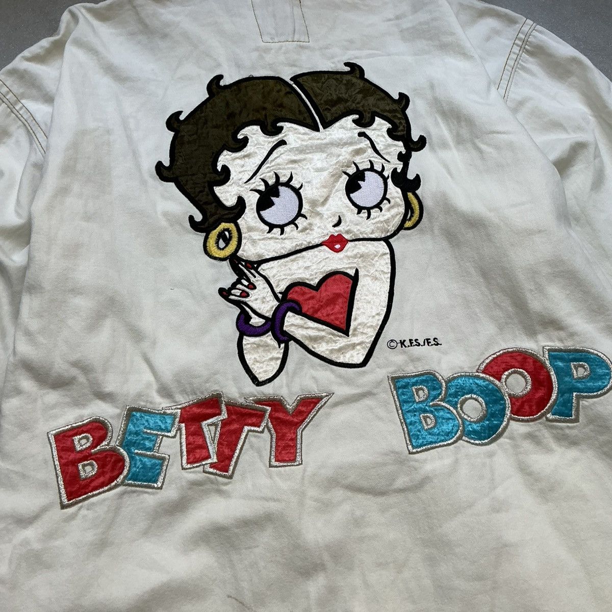 Other 90s Betty Boop Embroidery Shirt Size US M / EU 48-50 / 2 - 13 Thumbnail