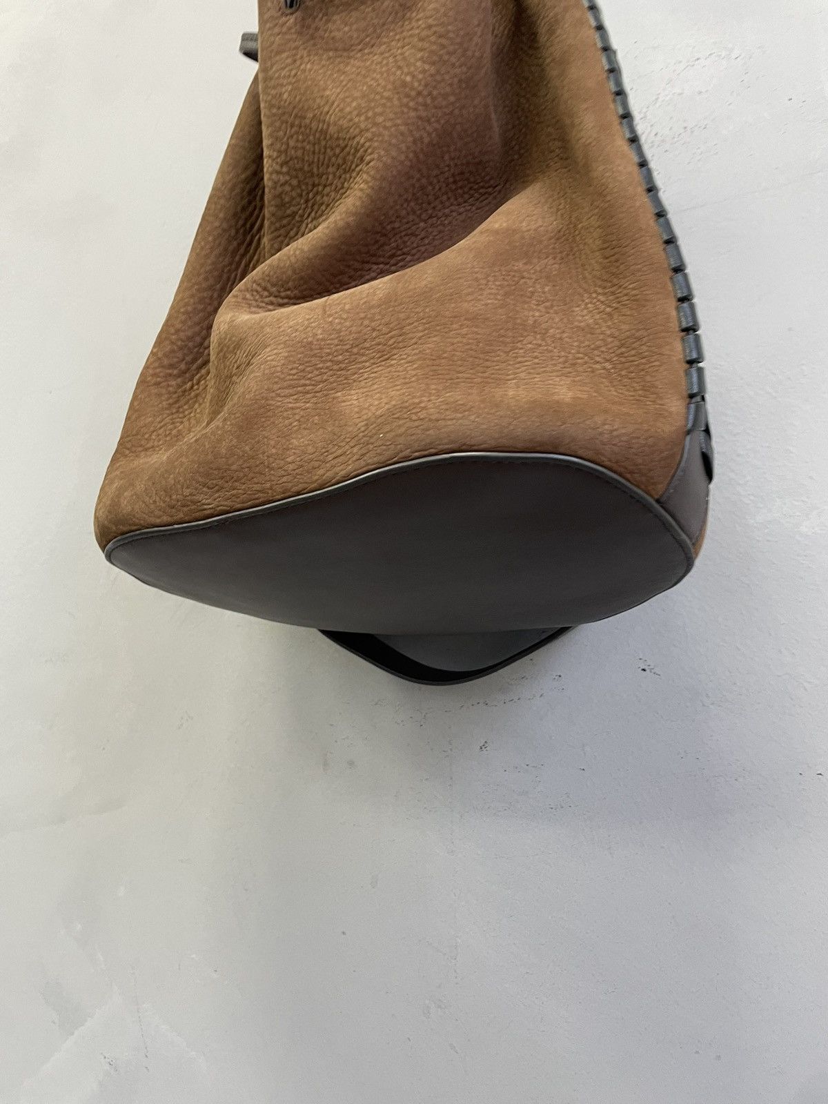 Allsaints Allsaints brown leather bucket bag vintage kmrii style Size ONE SIZE - 9 Thumbnail