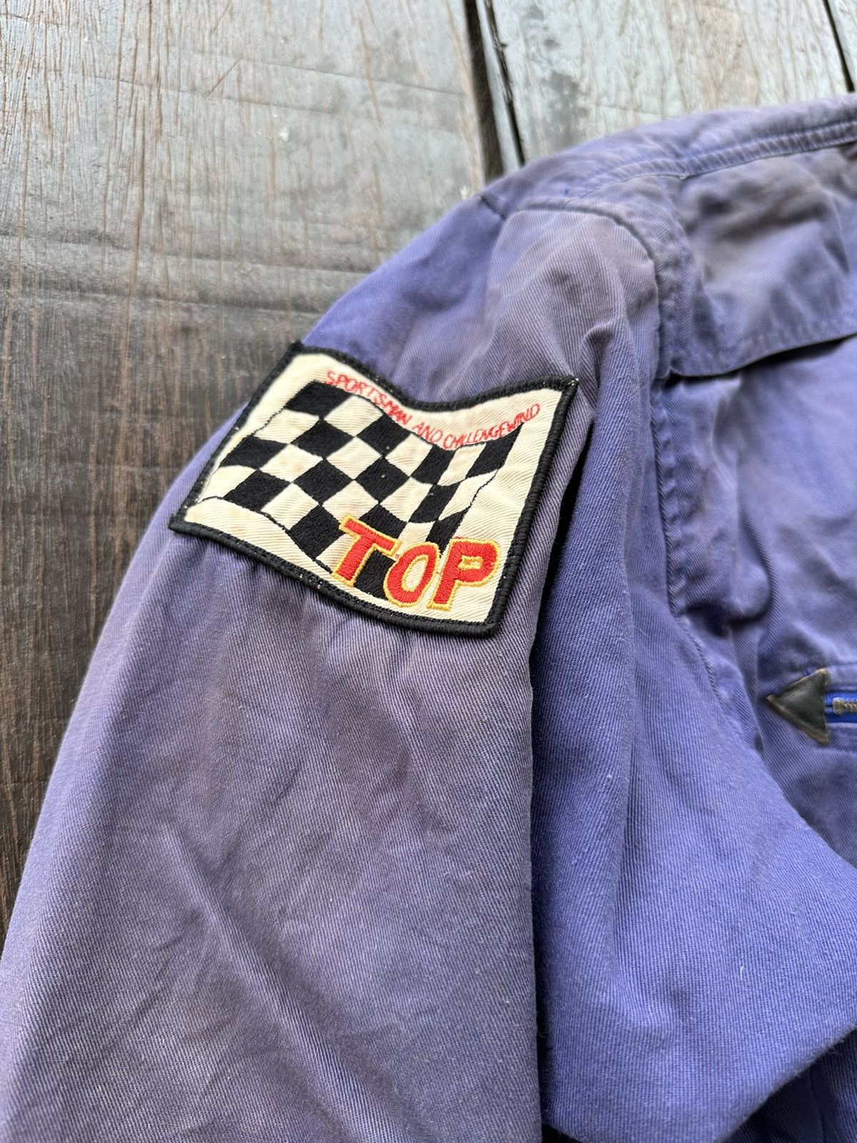 Vintage Vintage retro racing team motocycle jacket Size US L / EU 52-54 / 3 - 7 Thumbnail