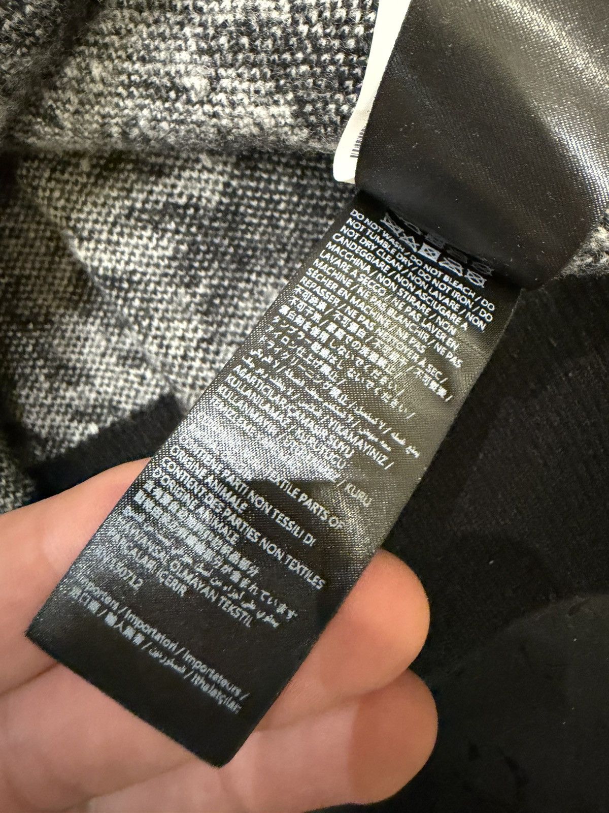 Amiri Amiri MA Monogram Knit Wool Zip Up Hoodie Size US M / EU 48-50 / 2 - 5 Thumbnail