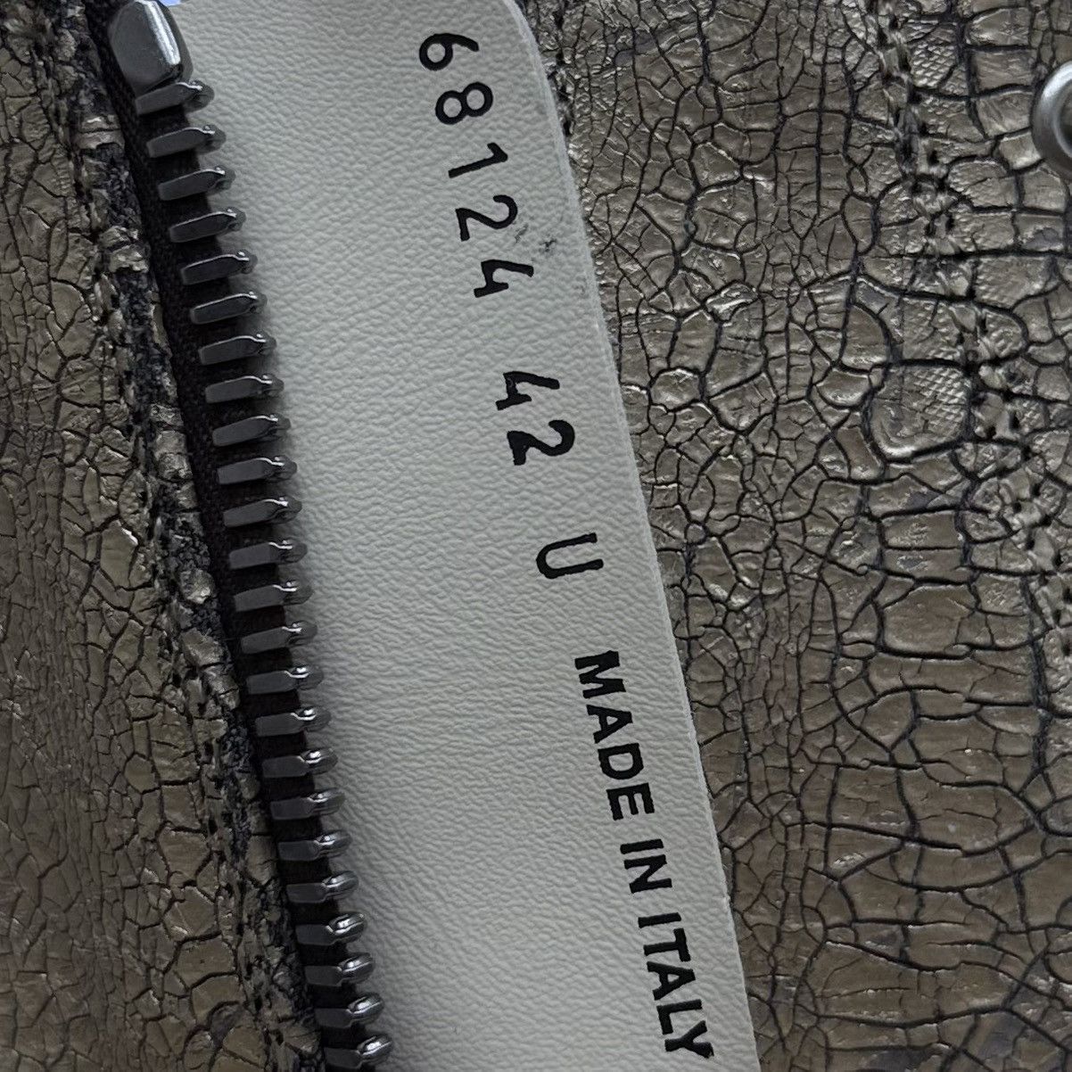 Rick Owens Drkshdw Rick Owens Hightop Megacrust Ramones Gold/Milk Size US 9 / EU 42 - 2 Thumbnail