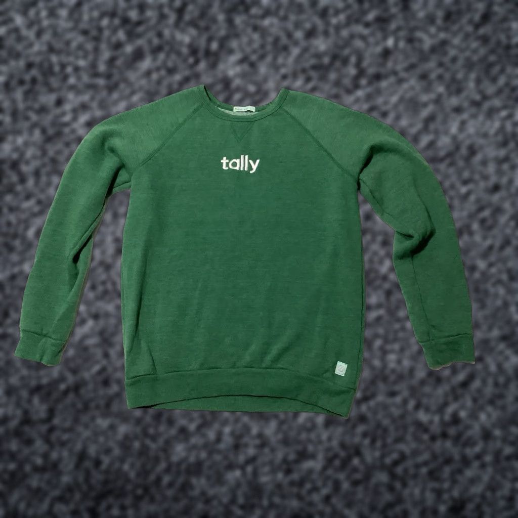 Marine Layer Marine Layer Sweater Mens Small Green Crew Neck Pullover Long Sleeve Fleece TallyCrew Knit All Seasons Regular Mens Size US S / EU 44-46 / 1 - 1 Thumbnail