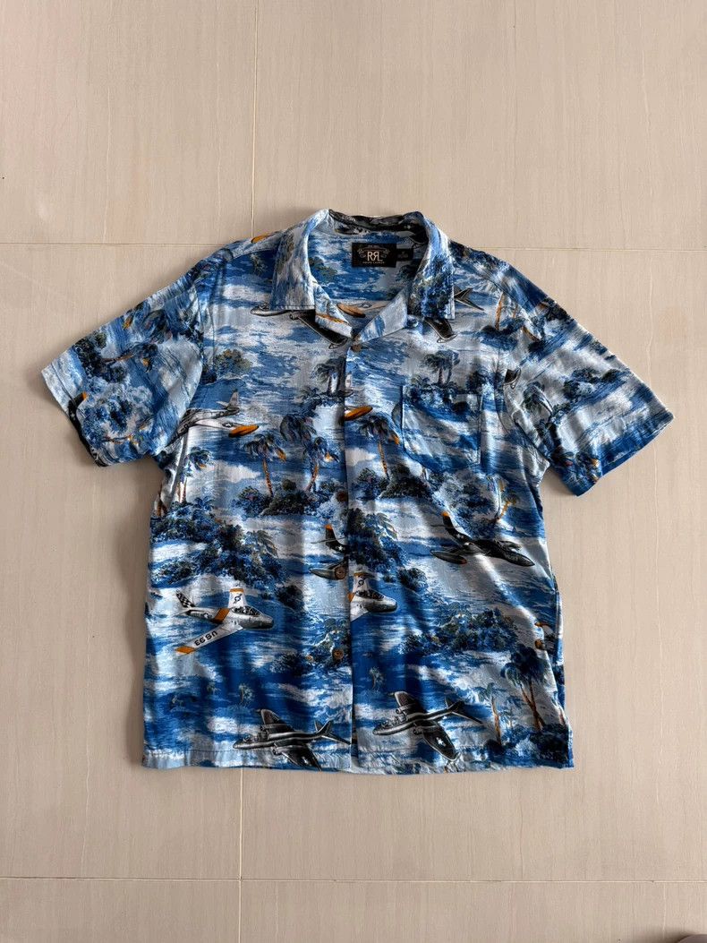 RRL Ralph Lauren RRL Ralph Lauren Hawaiian shirt synthetic silk Size US M / EU 48-50 / 2 - 1 Thumbnail