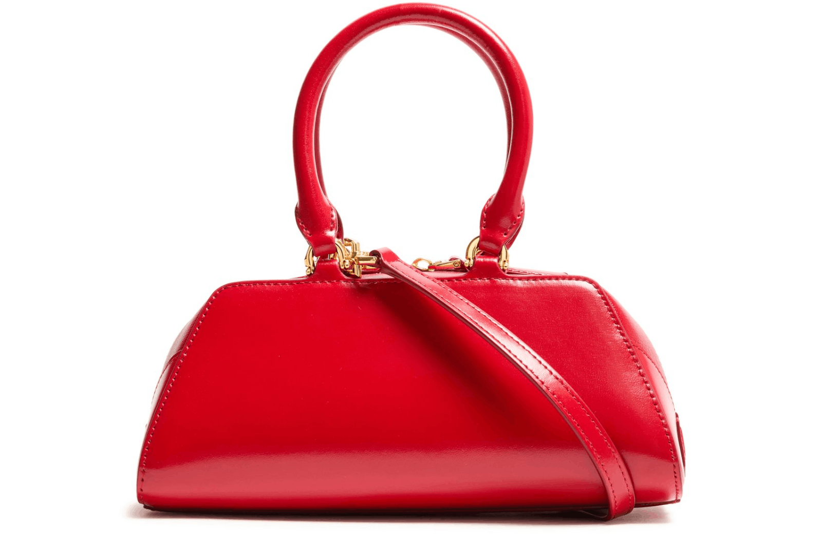 Givenchy GIVENCHY Antigona Mini Red Leather Top Handle Bag New Size ONE SIZE - 3 Thumbnail