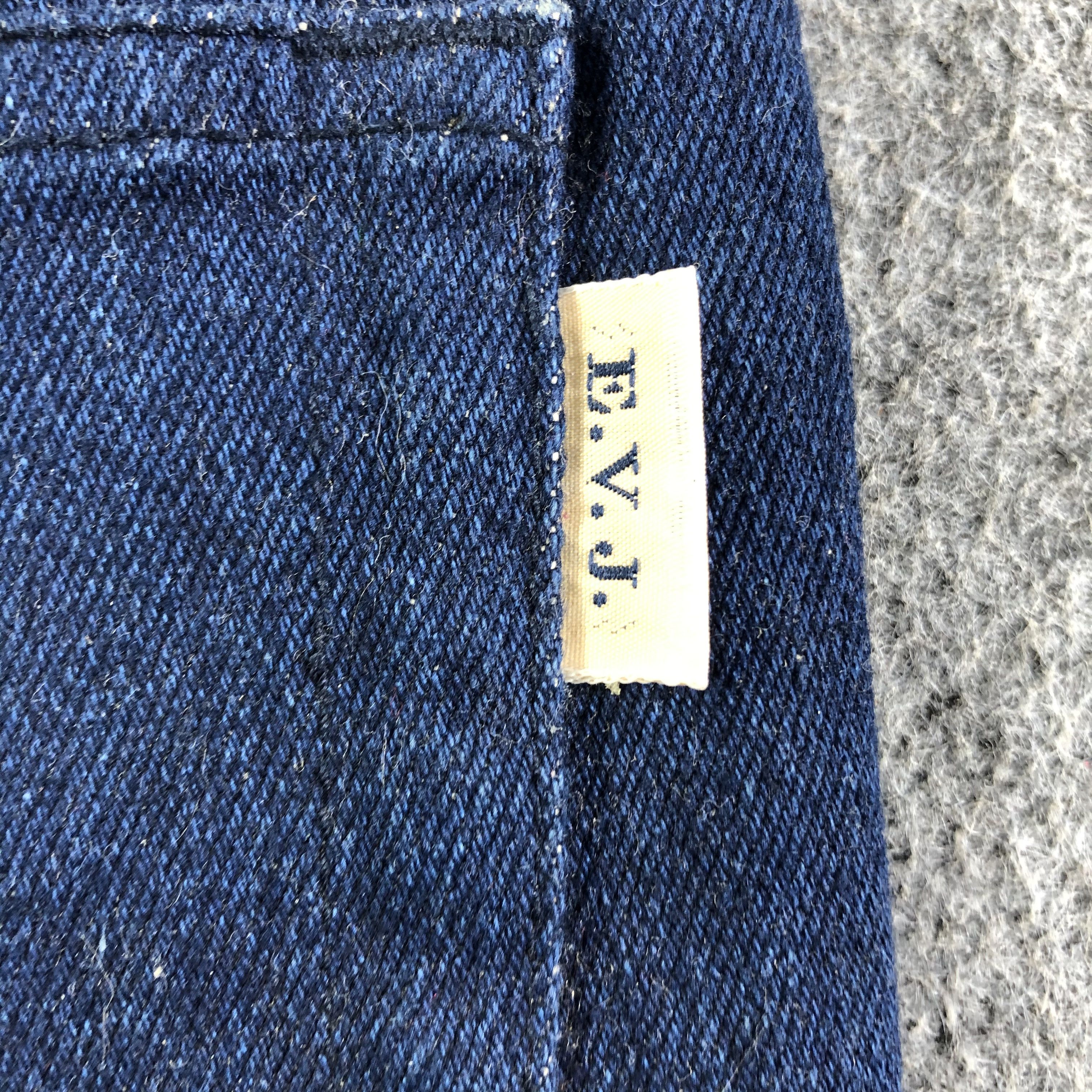 Japanese Brand Vintage Elanvital Jeans Blue Wash Denim -J2845 Size US 32 / EU 48 - 6 Thumbnail