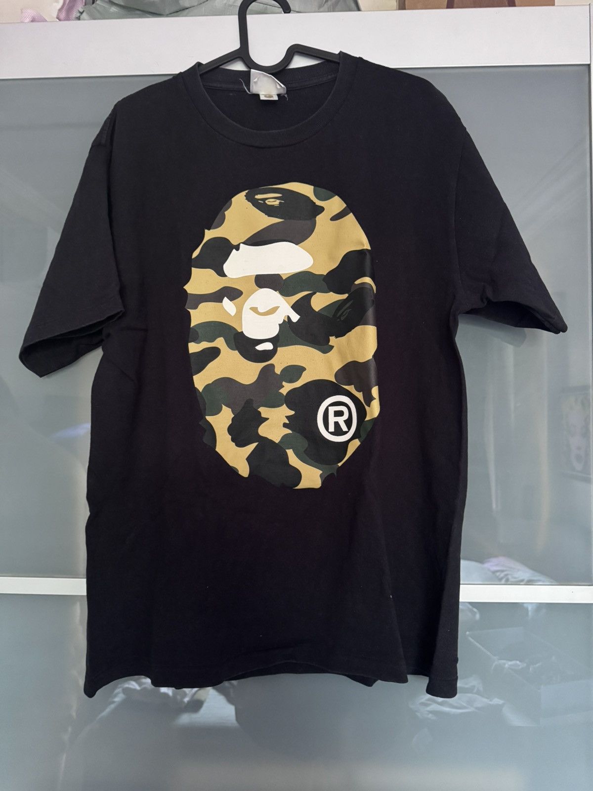 Bape 1st Camo Big Ape Head Tee Size US L / EU 52-54 / 3 - 1 Thumbnail