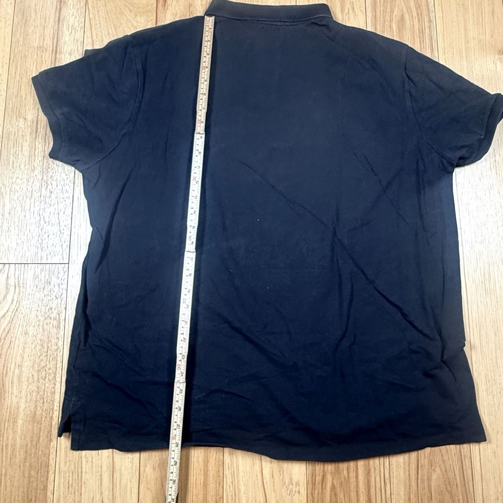 Ralph Lauren Ralph Lauren Polo Big Pony Shirt Rugby Slim Fit 2XL Black Mens Short Sleeve Polo Shirt Size US XXL / EU 58 / 5 - 6 Thumbnail