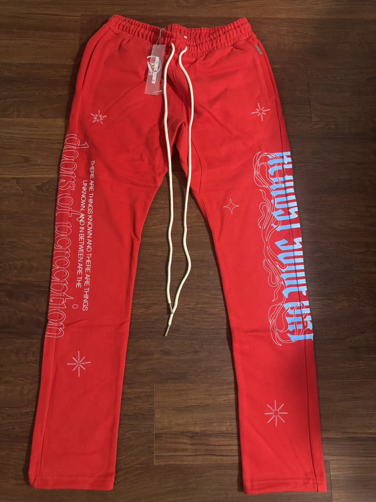 Other ALMOST SOMEDAY “ Perception Jogger “ Red Size US 32 / EU 48 - 1 Thumbnail