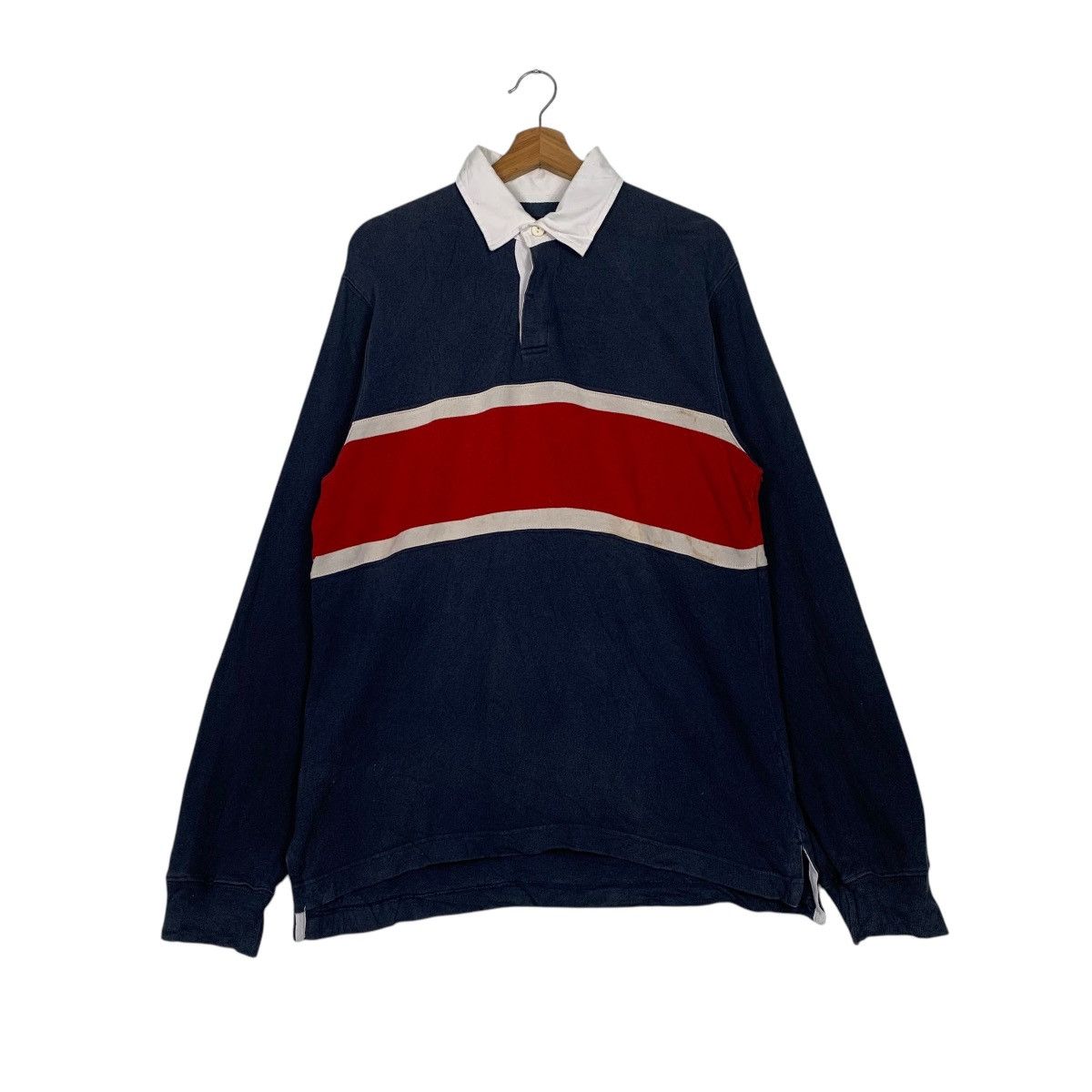 Gap Vintage Gap Rugby Polo Sweater Size US M / EU 48-50 / 2 - 1 Thumbnail