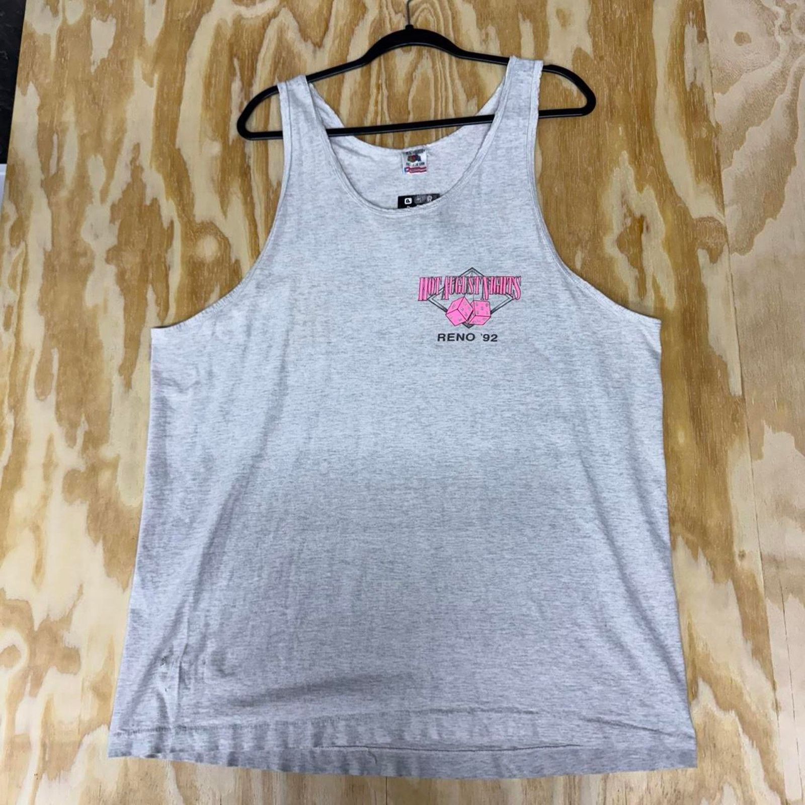 Fruit Of The Loom Vintage y2k hot august nights 1990s tank top pin up girl tee Size US XL / EU 56 / 4 - 2 Thumbnail