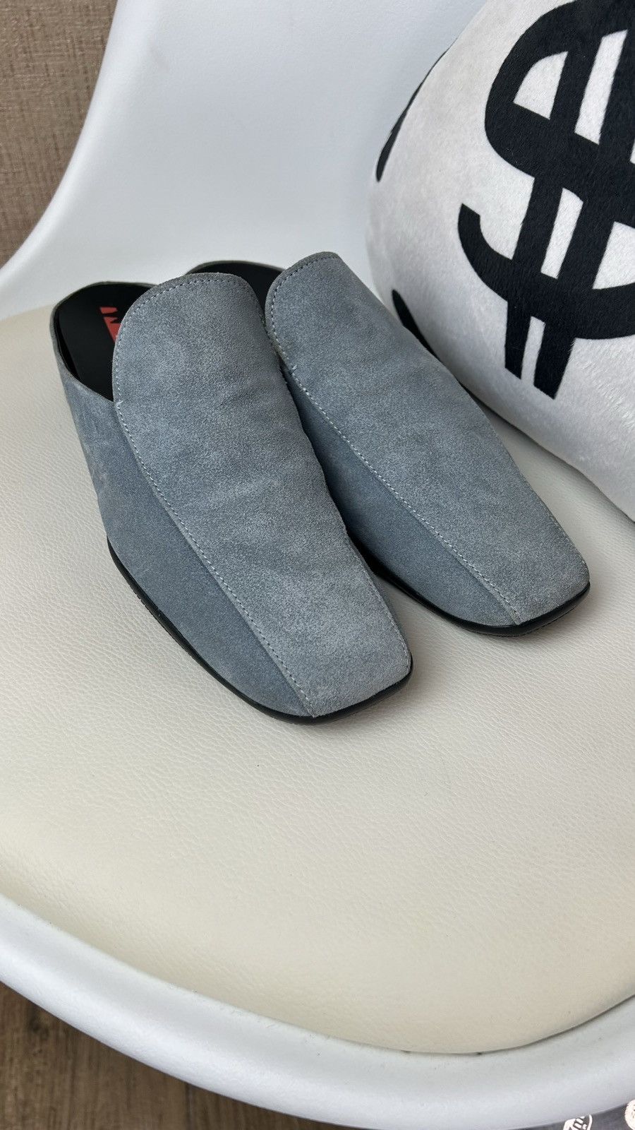 Prada × Vintage Prada mules size 39 Size US 9 / IT 39 - 4 Thumbnail