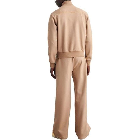 Off-White o1gr1nt1124 Quote Wool Slim Tracktop Jacket in Beige Size US S / EU 44-46 / 1 - 3 Thumbnail