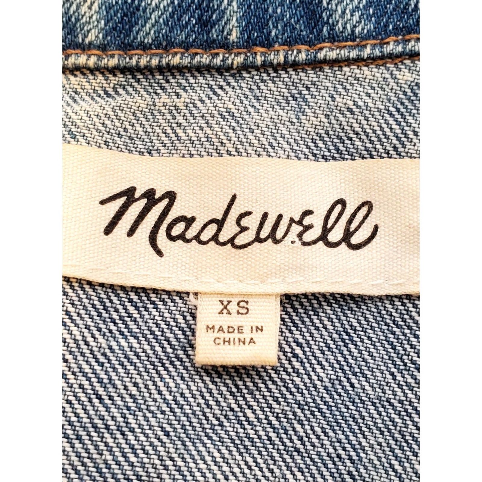 Madewell Madewell Classic Denim Jean Jacket Pinter Wash F0370 Size XS Women's Size 26" / US 2 / IT 38 - 5 Thumbnail