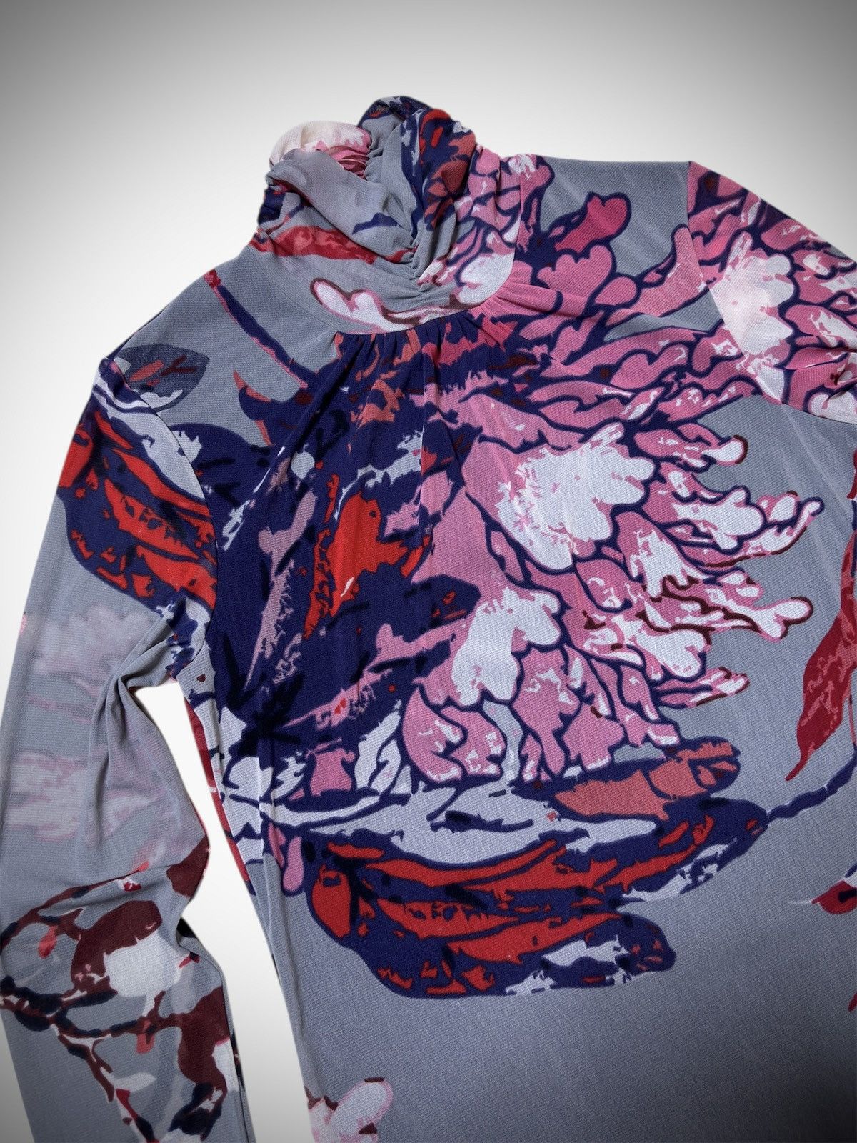 Vivienne Tam 2000’s Vivienne Tam - Floral Top Size M / US 6-8 / IT 42-44 - 3 Thumbnail