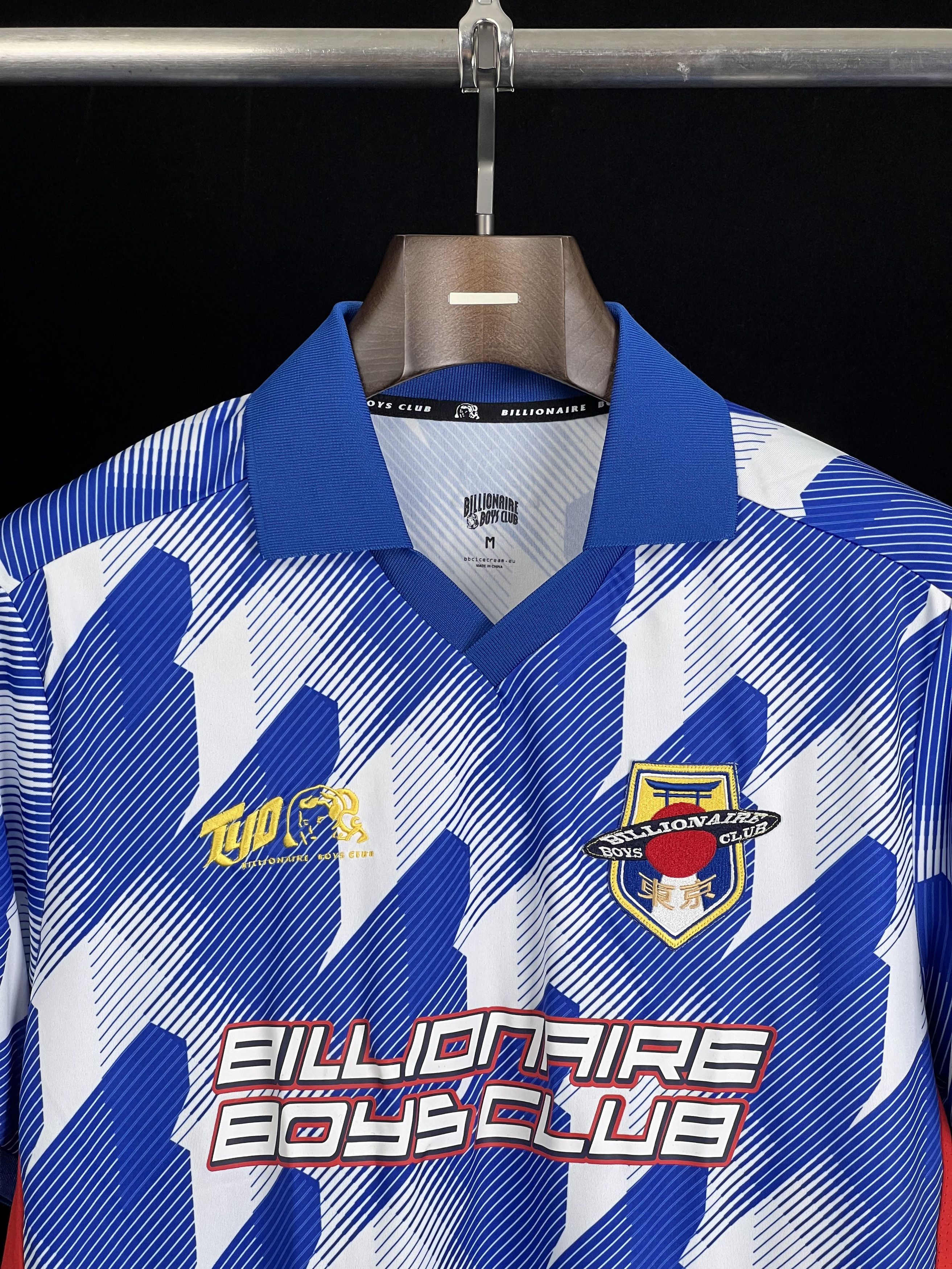 Billionaire Boys Club Brand New TOKYO FOOTBALL SHIRT - BLUE Size US M / EU 48-50 / 2 - 2 Thumbnail