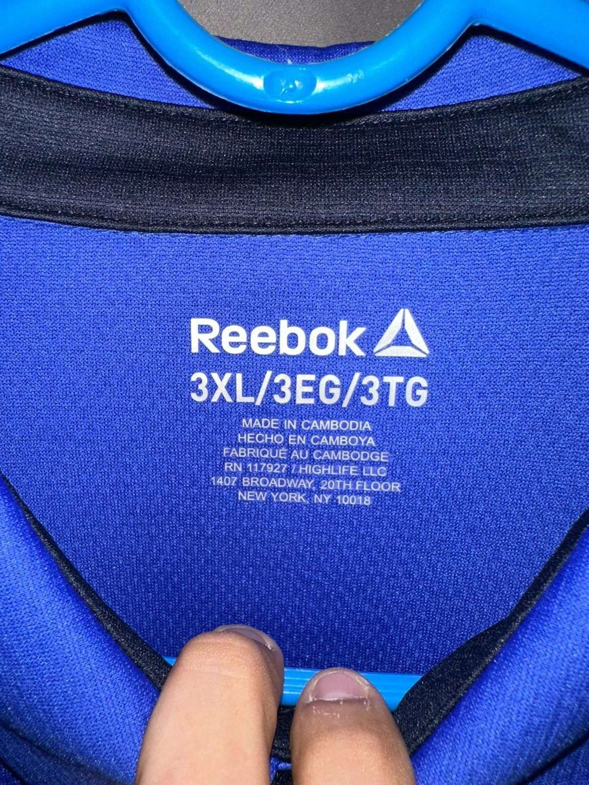 Reebok Reebok Classic Polo 3XL | Blue w/ Black Collar | NWT Size US XXL / EU 58 / 5 - 5 Thumbnail