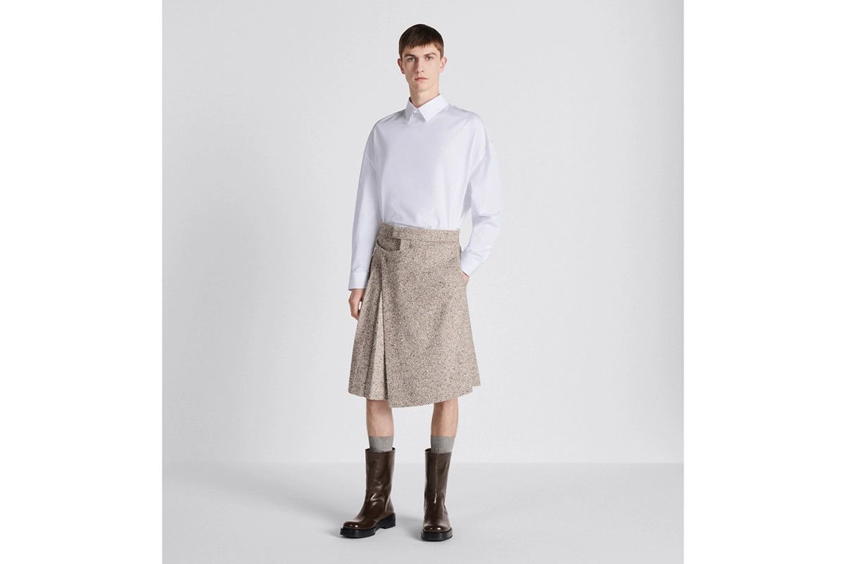 Dior o1bcso1str0125 Shirt with Tied Detail in White Size US S / EU 44-46 / 1 - 7 Thumbnail