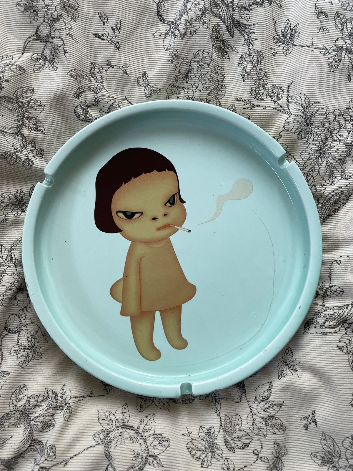 Japanese Brand RARE yoshitomo nara “too young to die” ashtray bozart 2002 Size ONE SIZE - 1 Thumbnail