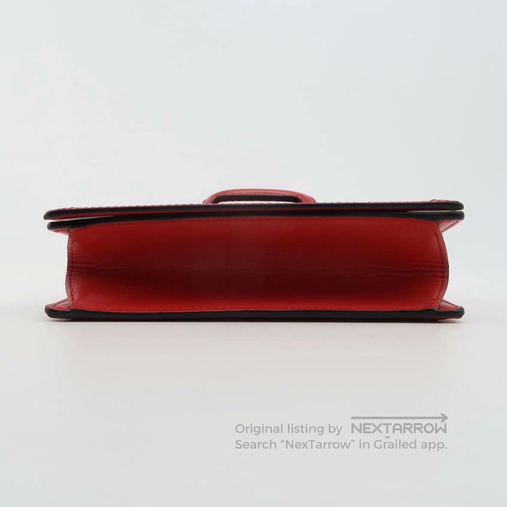 Loewe Loewe Barcelona Triangle Bag Red Small. Size ONE SIZE - 5 Thumbnail