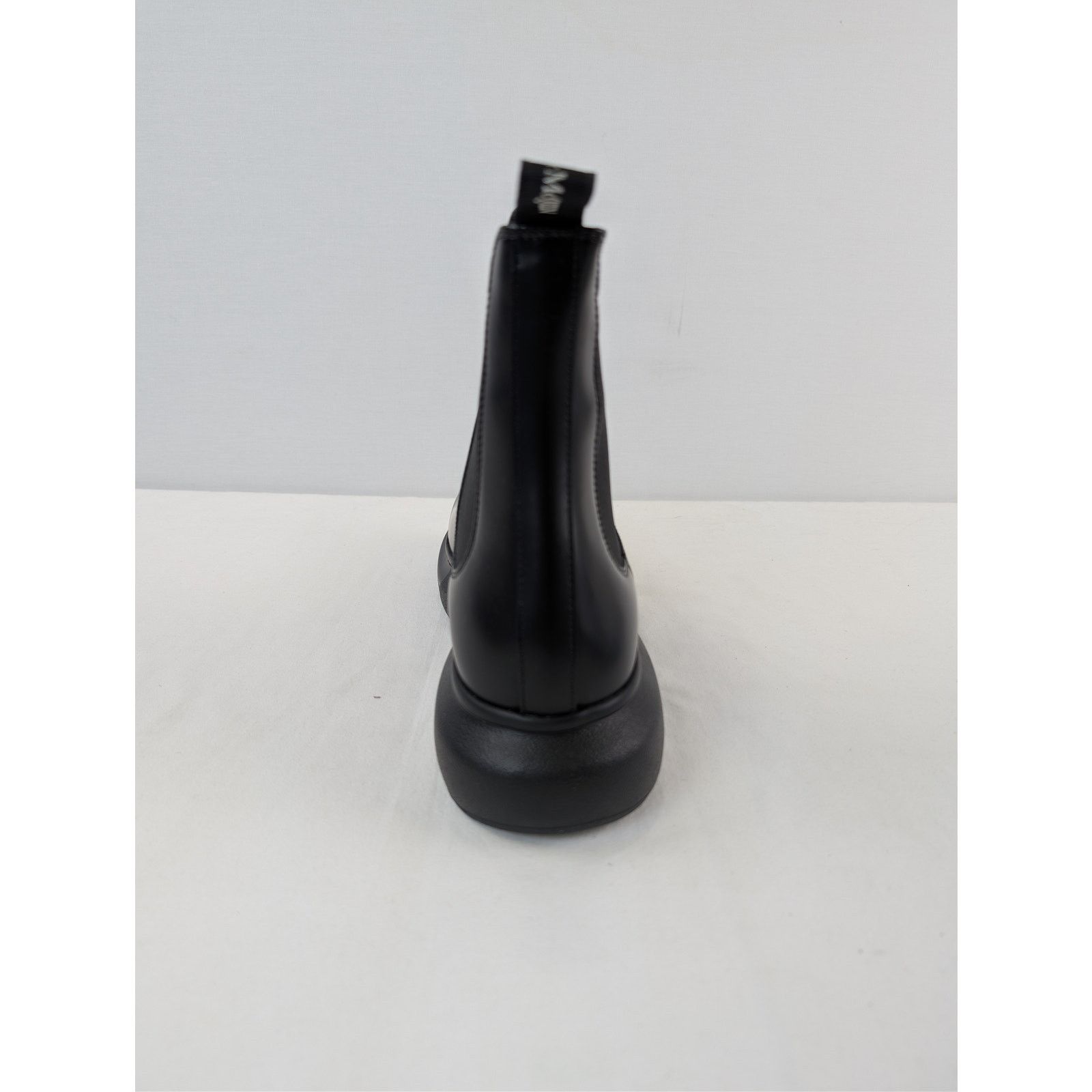Alexander McQueen o1rshd1 New Liquid Spazzolat Boots in Black Size US 10 / EU 43 - 14 Thumbnail