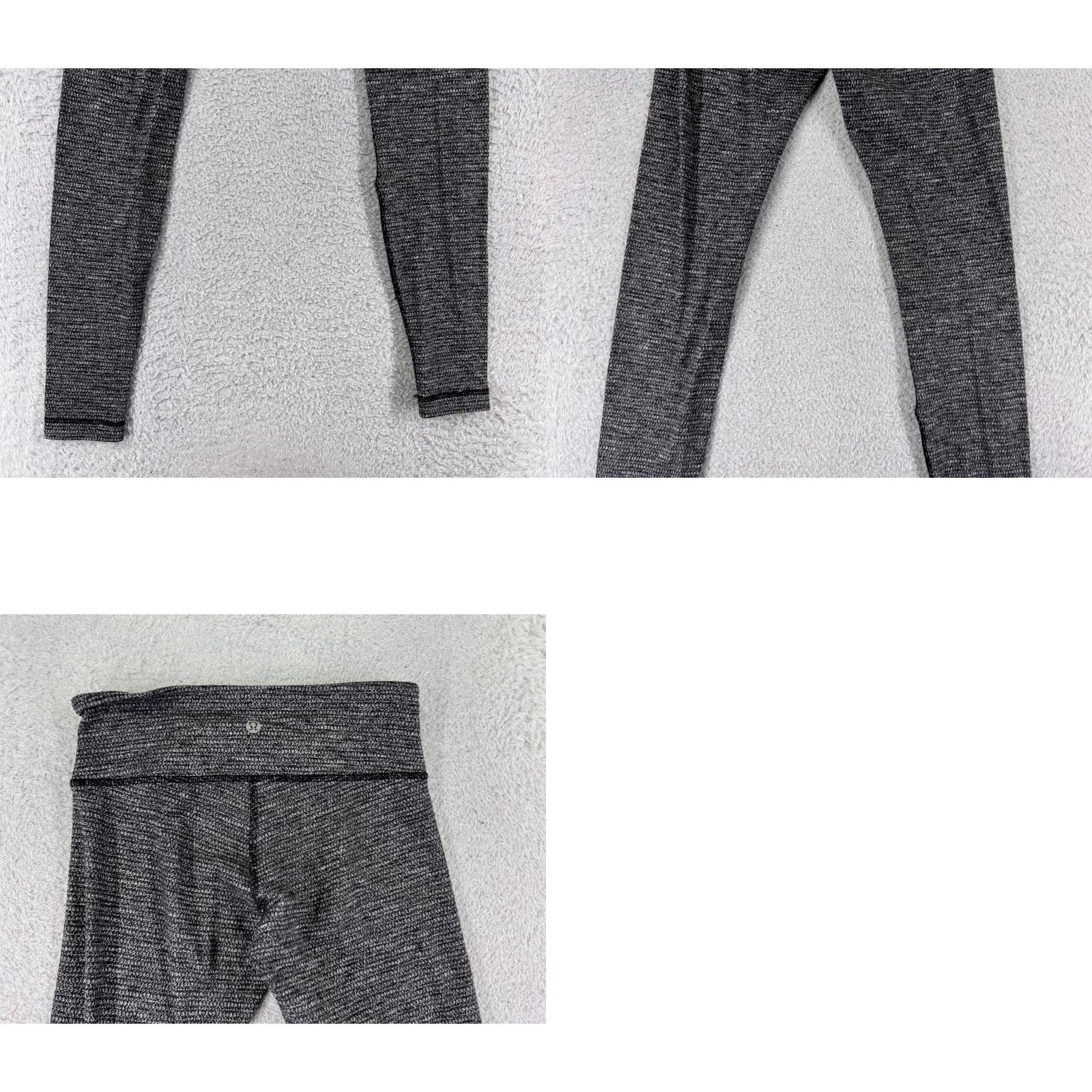 Lululemon Lululemon Gym Yoga Leggings Women's 6 Gray Cropped Skinny Pockets Zip Pocket Legging 27 in Inseam Size 28" / US 6 / IT 42 - 9 Thumbnail
